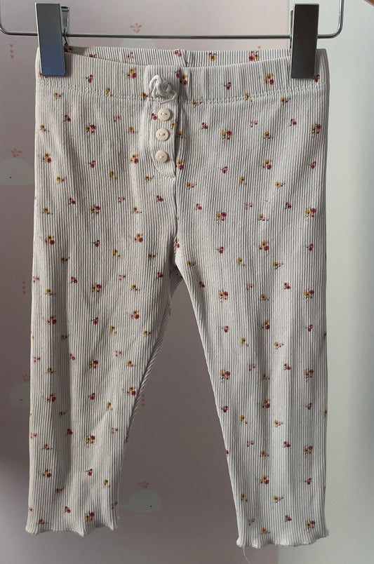 Legging fleuris 18 mois