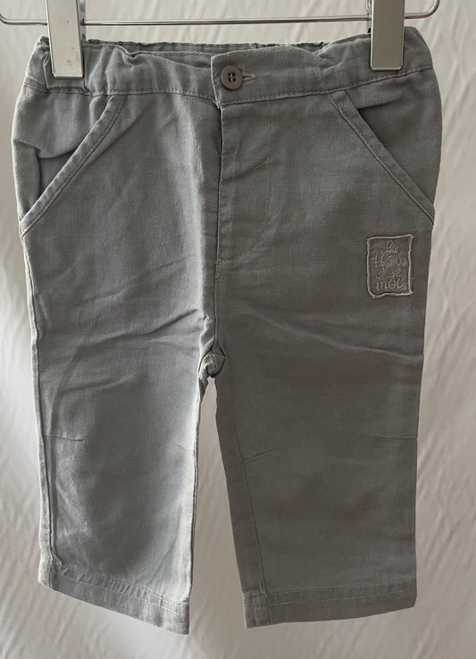 Pantalon gris 6 mois
