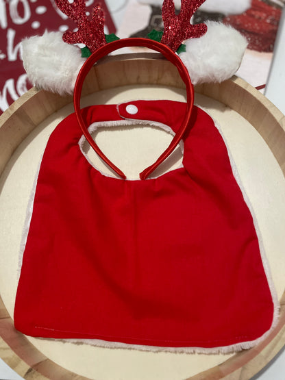 Bavoir de Noël bambou