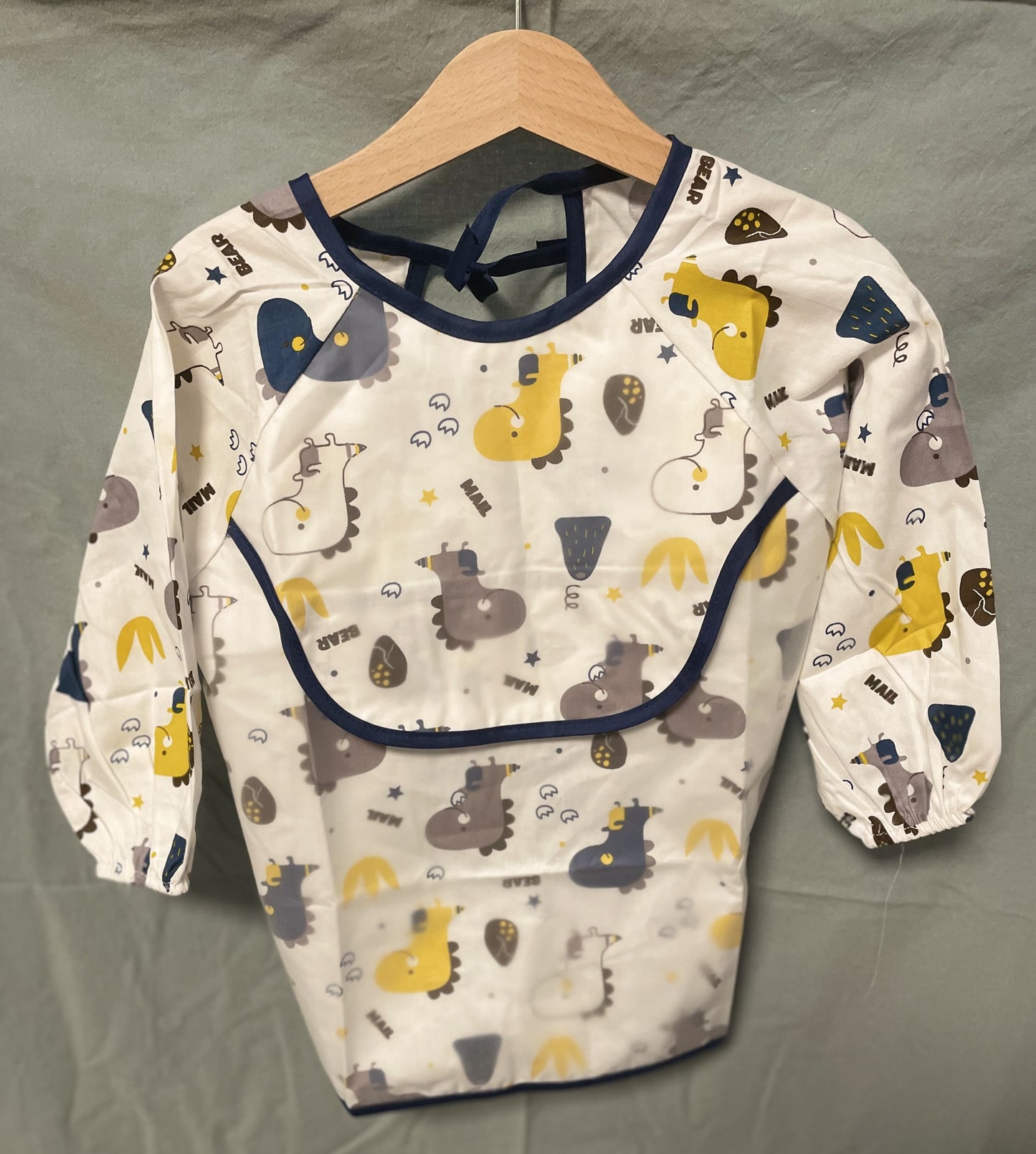 Blouse d'activités à manches "dinosaures"