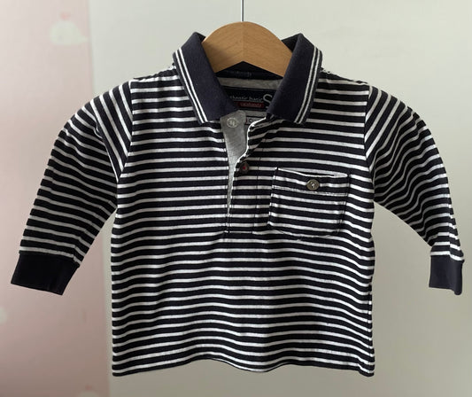 Polo manches longues 12 mois