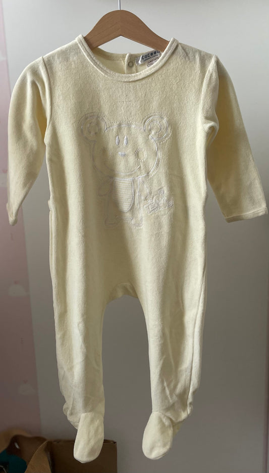 Pyjama jaune 18 mois