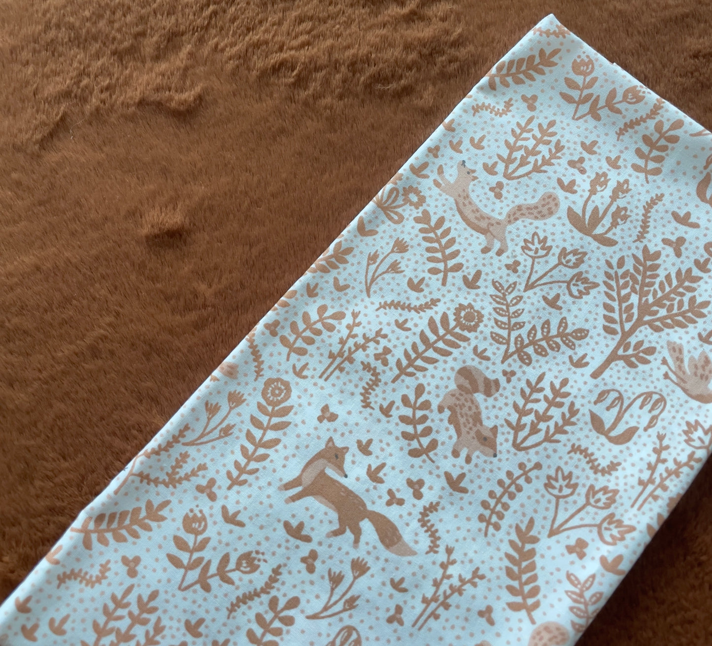 Gilet fausse fourrure marron