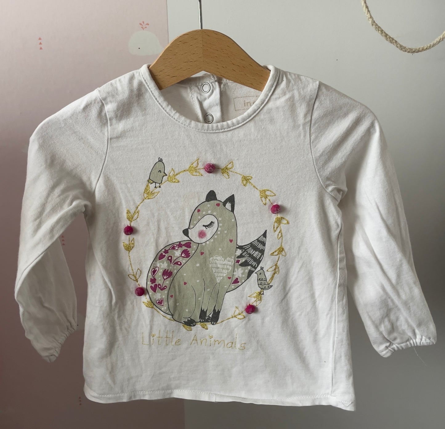 T-shirt animal 2 ans