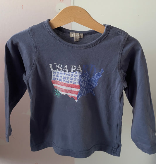 T-shirt USA 2 ans