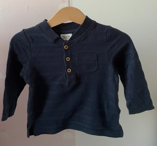 T-shirt marine 18 mois