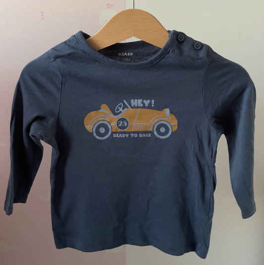 T-shirt voiture 18 mois