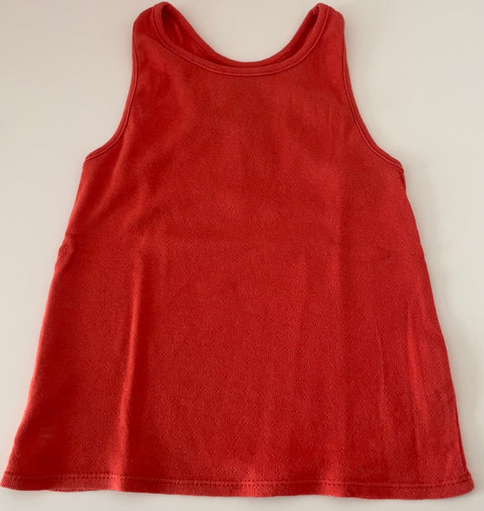 Débardeur rouge 4 ans