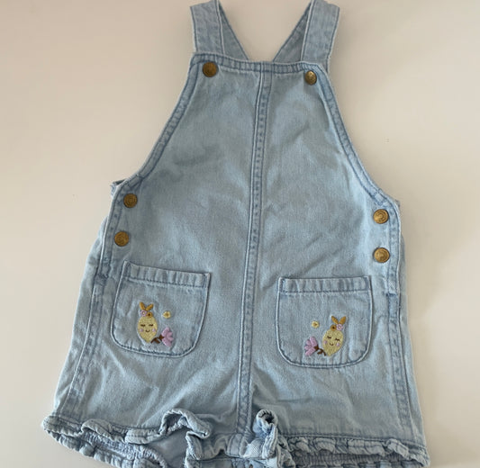 Salopette citron 6 mois