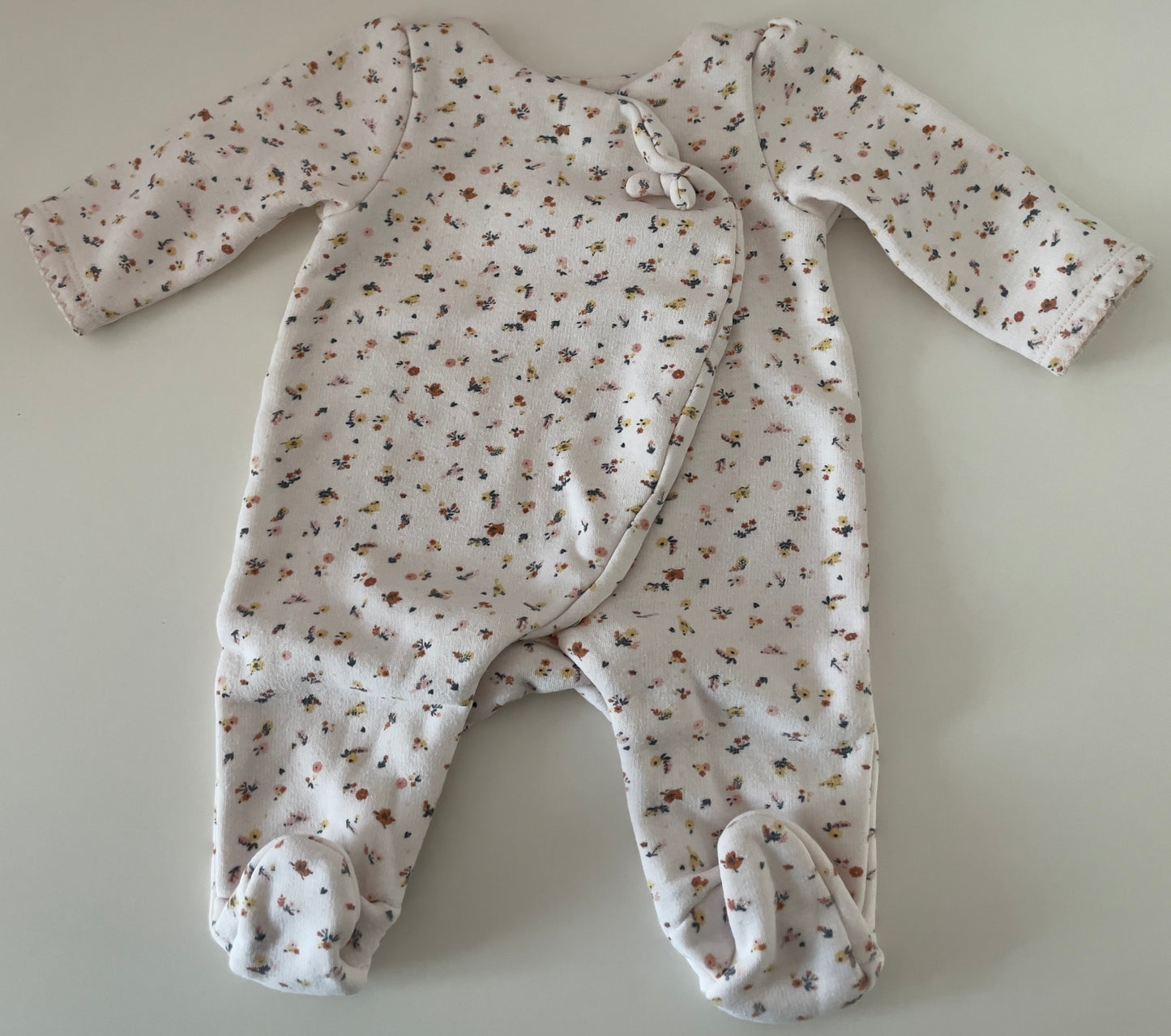 Pyjama fleuris naissance