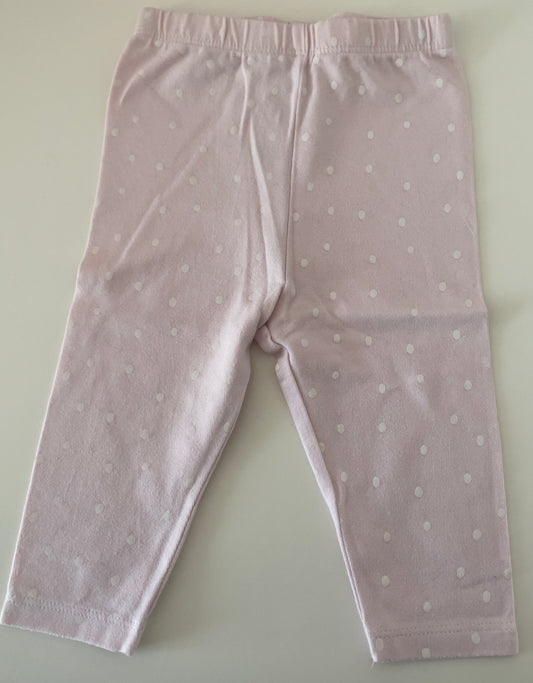 Legging rose à poids 6-9 mois