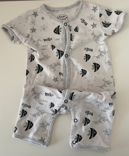 Combinaison poissons 3-6 mois