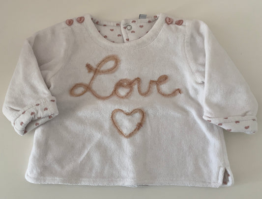 Pull love 3 mois