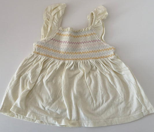Robe jaune 12 mois