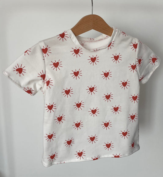 T-shirt cœur