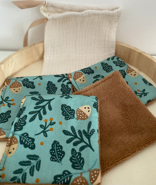 Lot de 4 lingettes éco-responsable