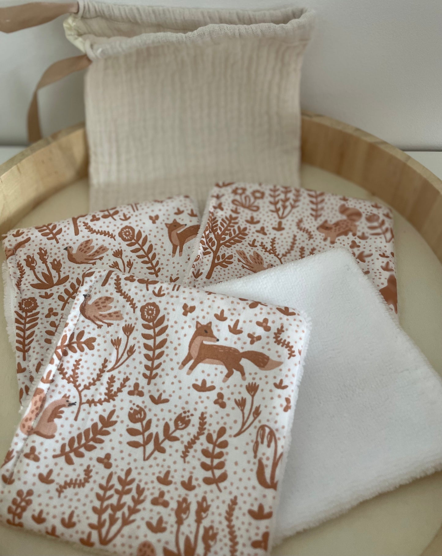 Lot de 4 lingettes éco-responsable