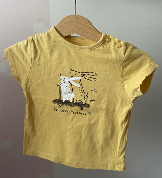 T-shirt lapins 9 mois