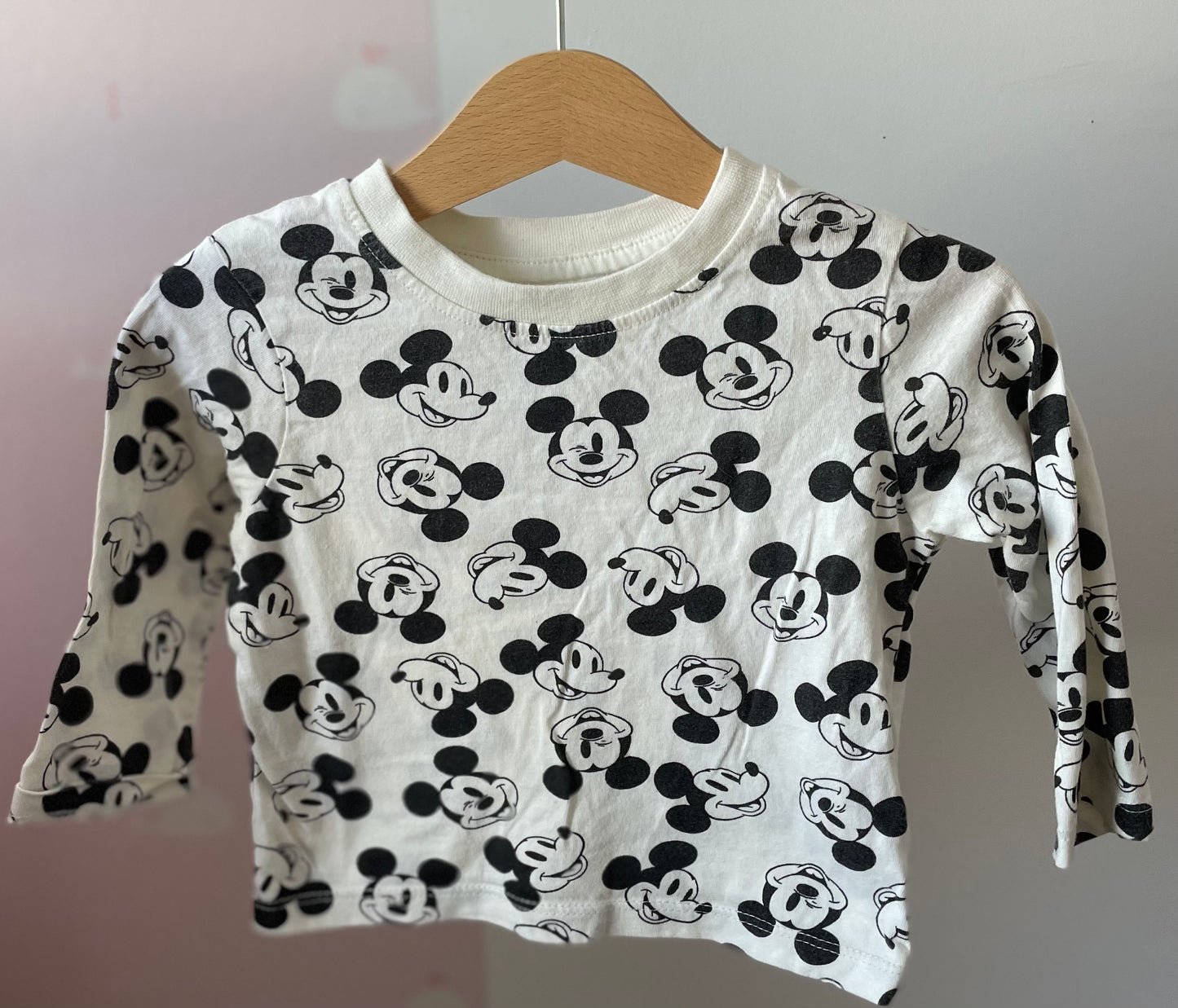 T-shirt mickey 9-12 mois