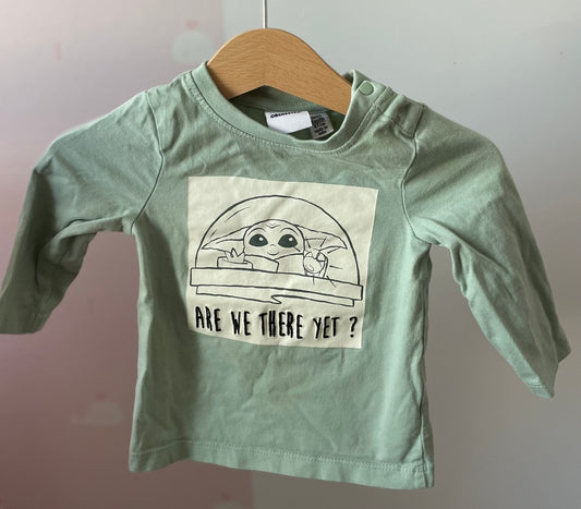 T-shirt Yoda 6 mois