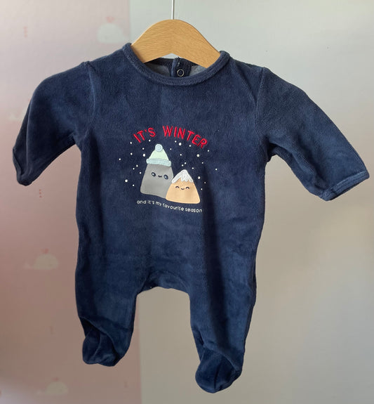 Pyjama montagne 1 mois