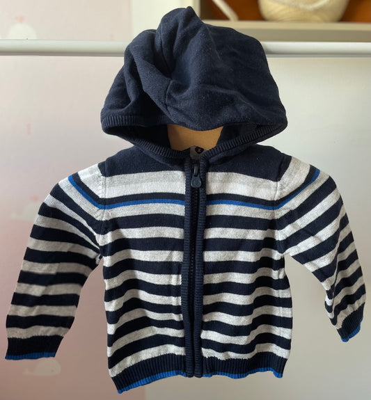 Gilet rayé 6mois