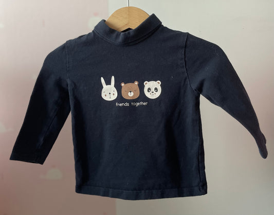 T-shirt animaux 12 mois