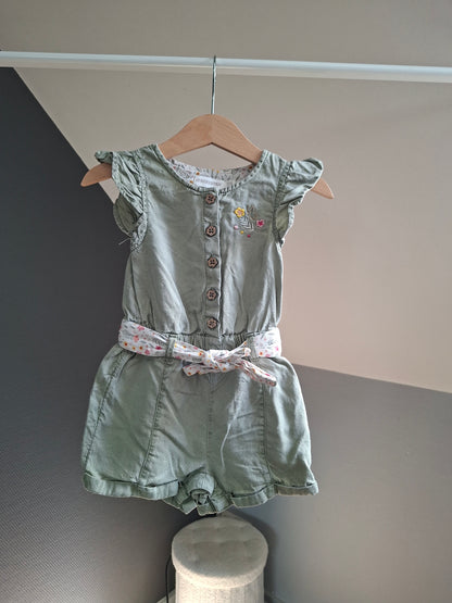 Combi-short kaki
