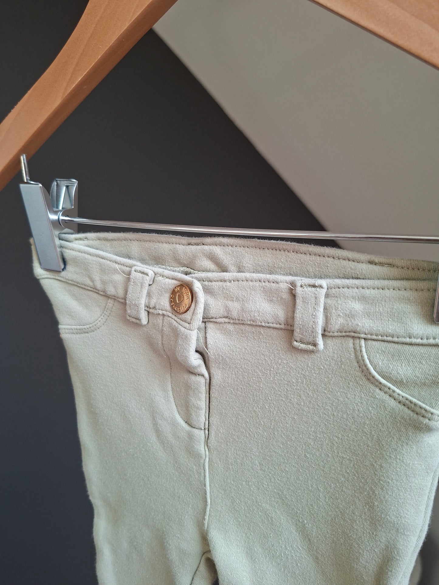 Pantalon vert clair