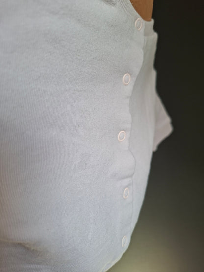 Pull rose cerise/pomme