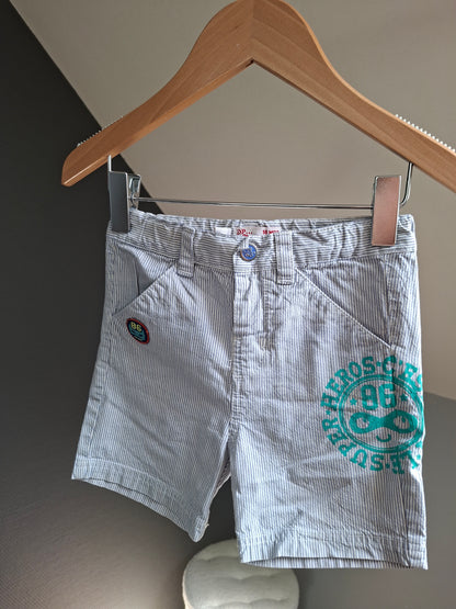 Short rayé