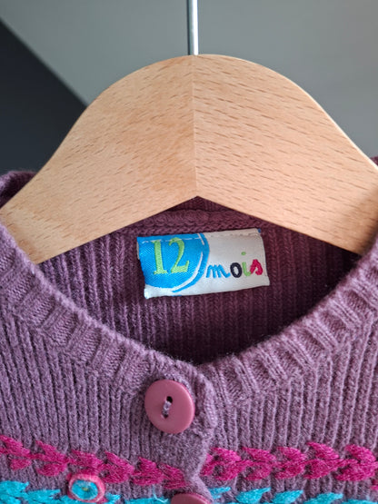 Gilet violet