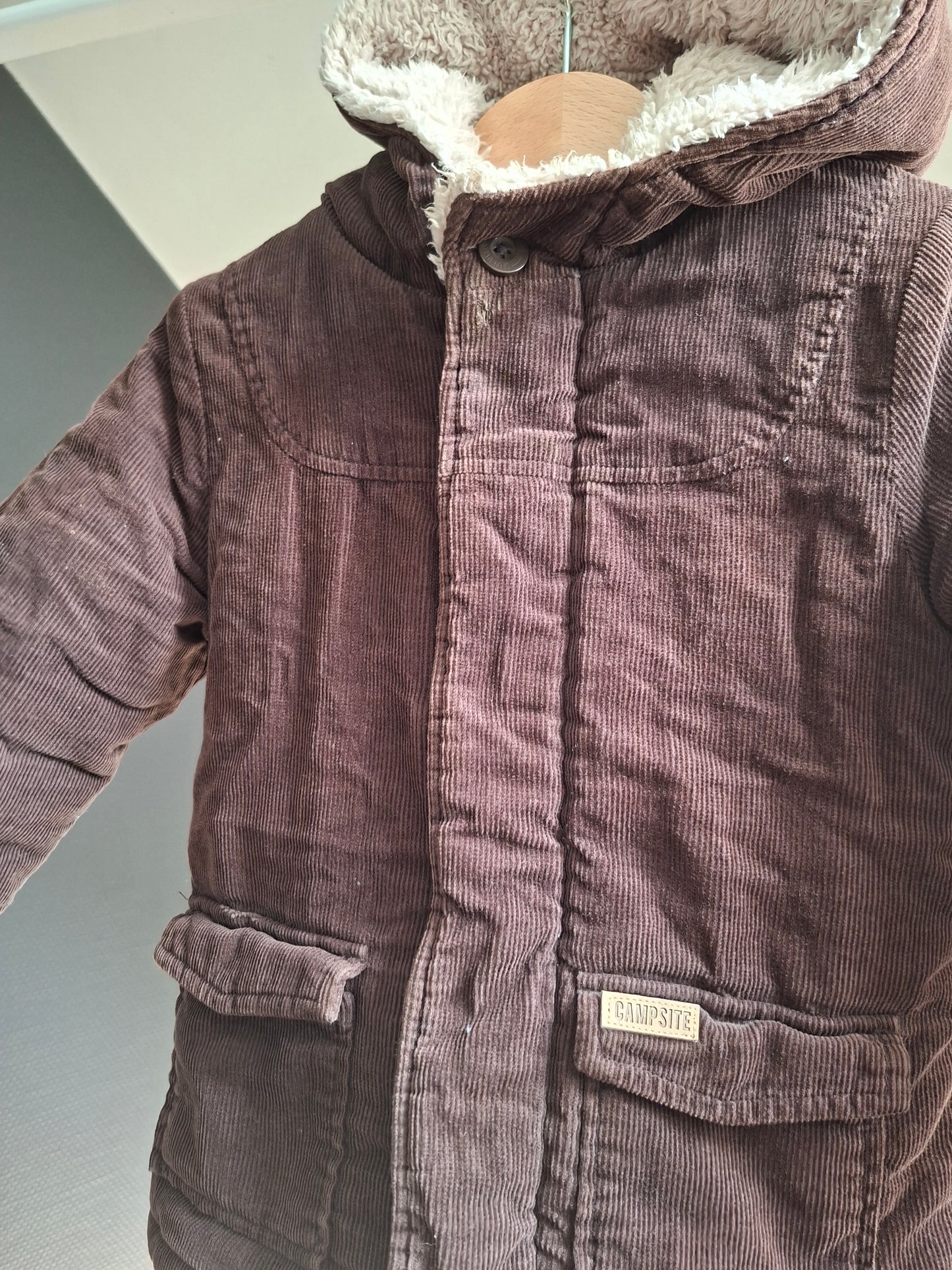Manteau marron