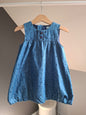 Robe en jean motif