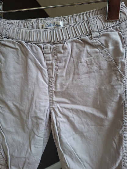 Pantalon gris perle
