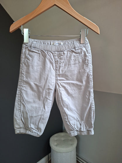 Pantalon gris perle