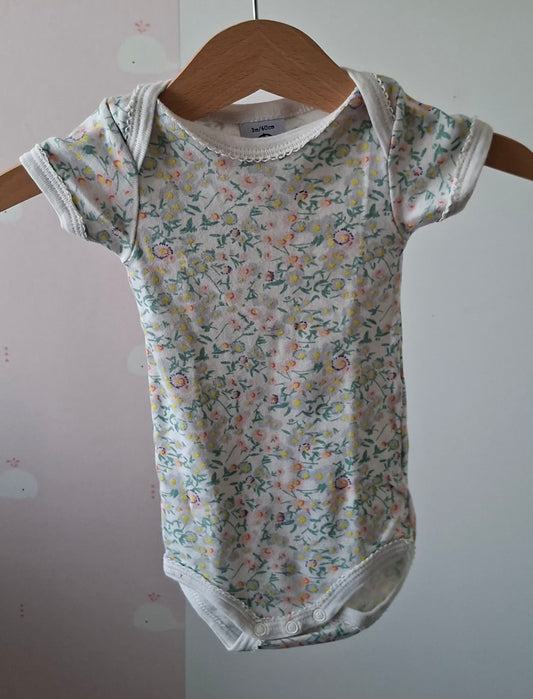 Body fleurs 3 mois