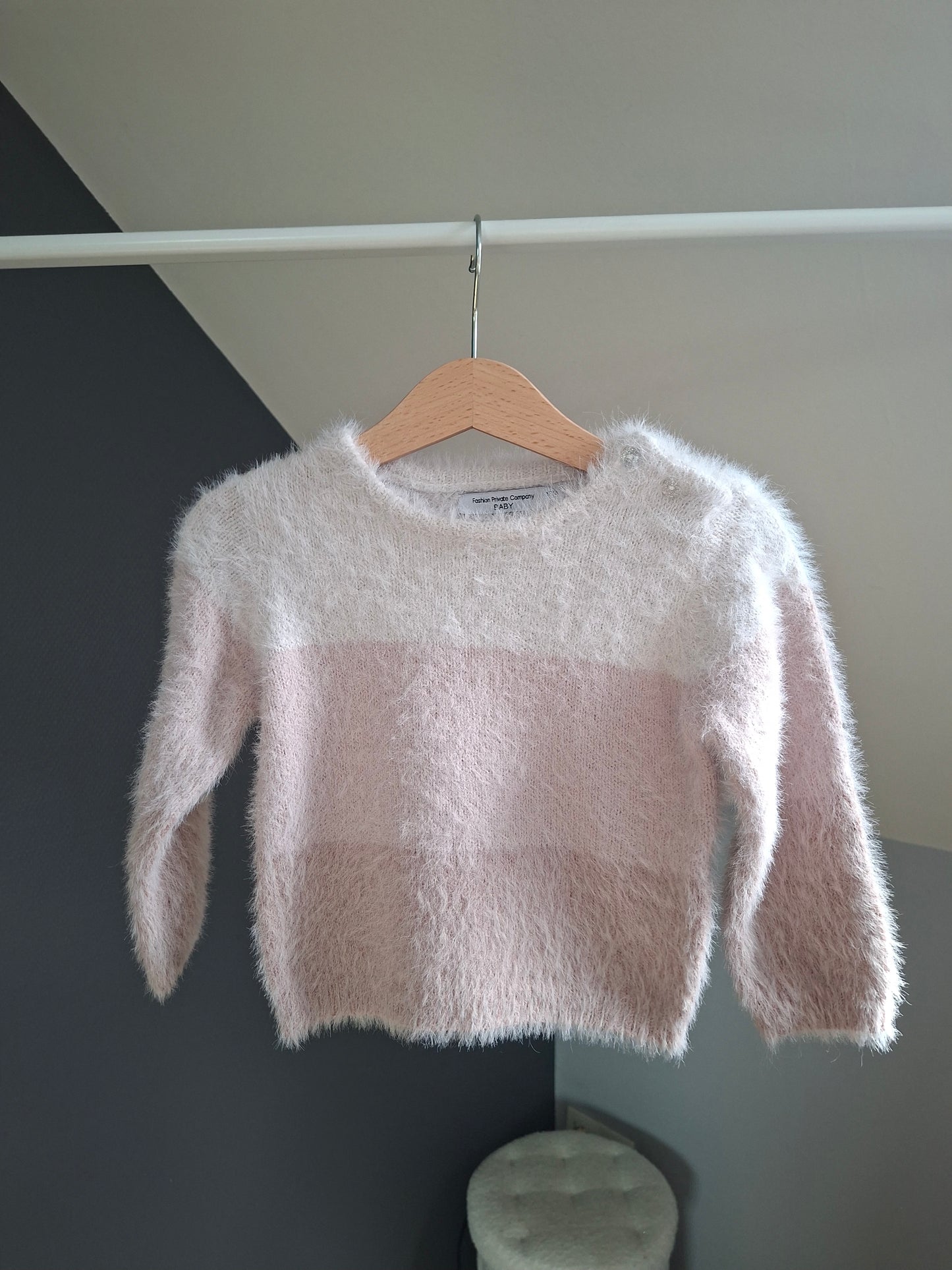 Pull tricolore