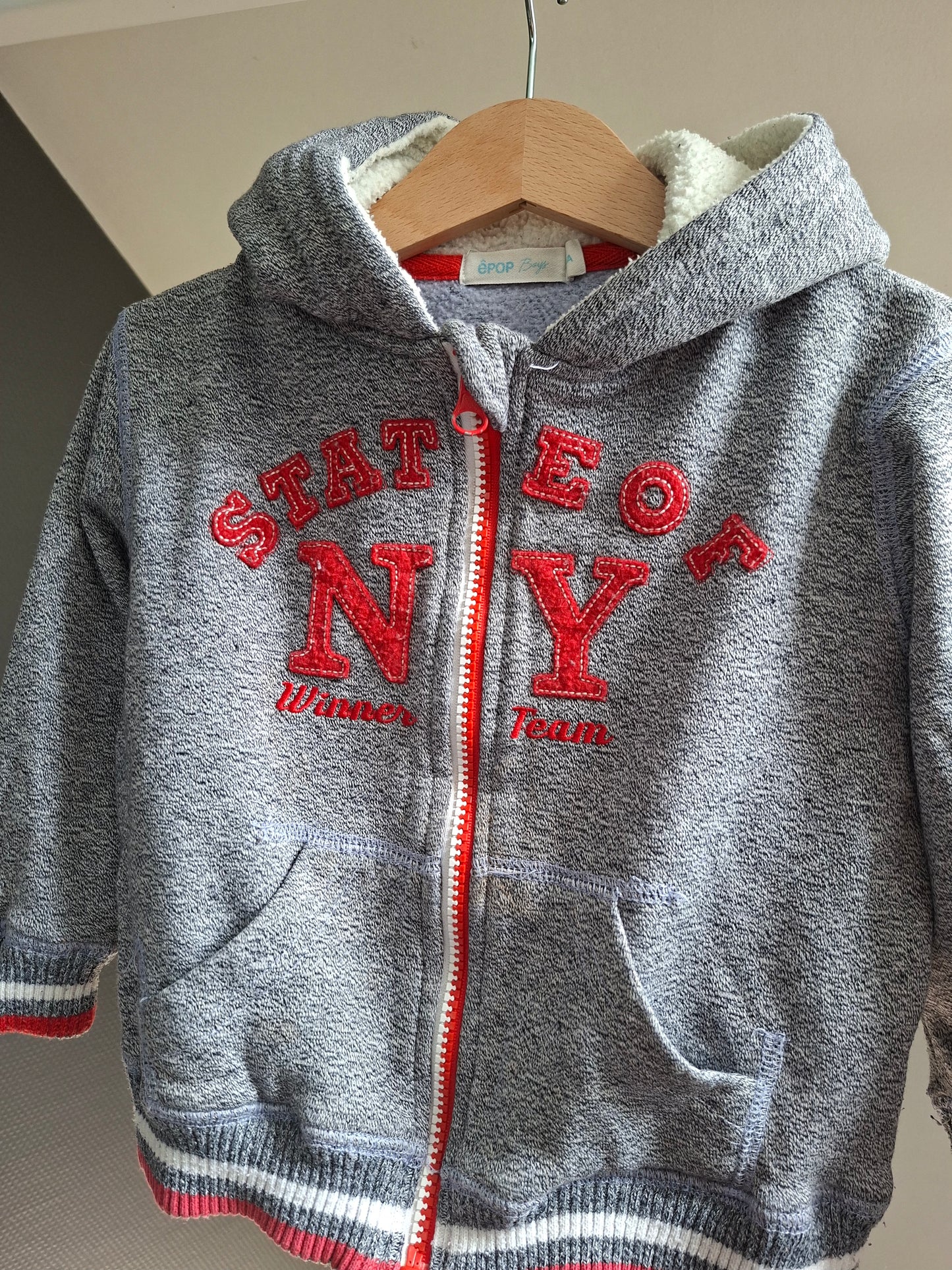 Gilet à capuche NY