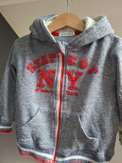 Gilet à capuche NY