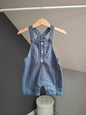 Combi-short bleu