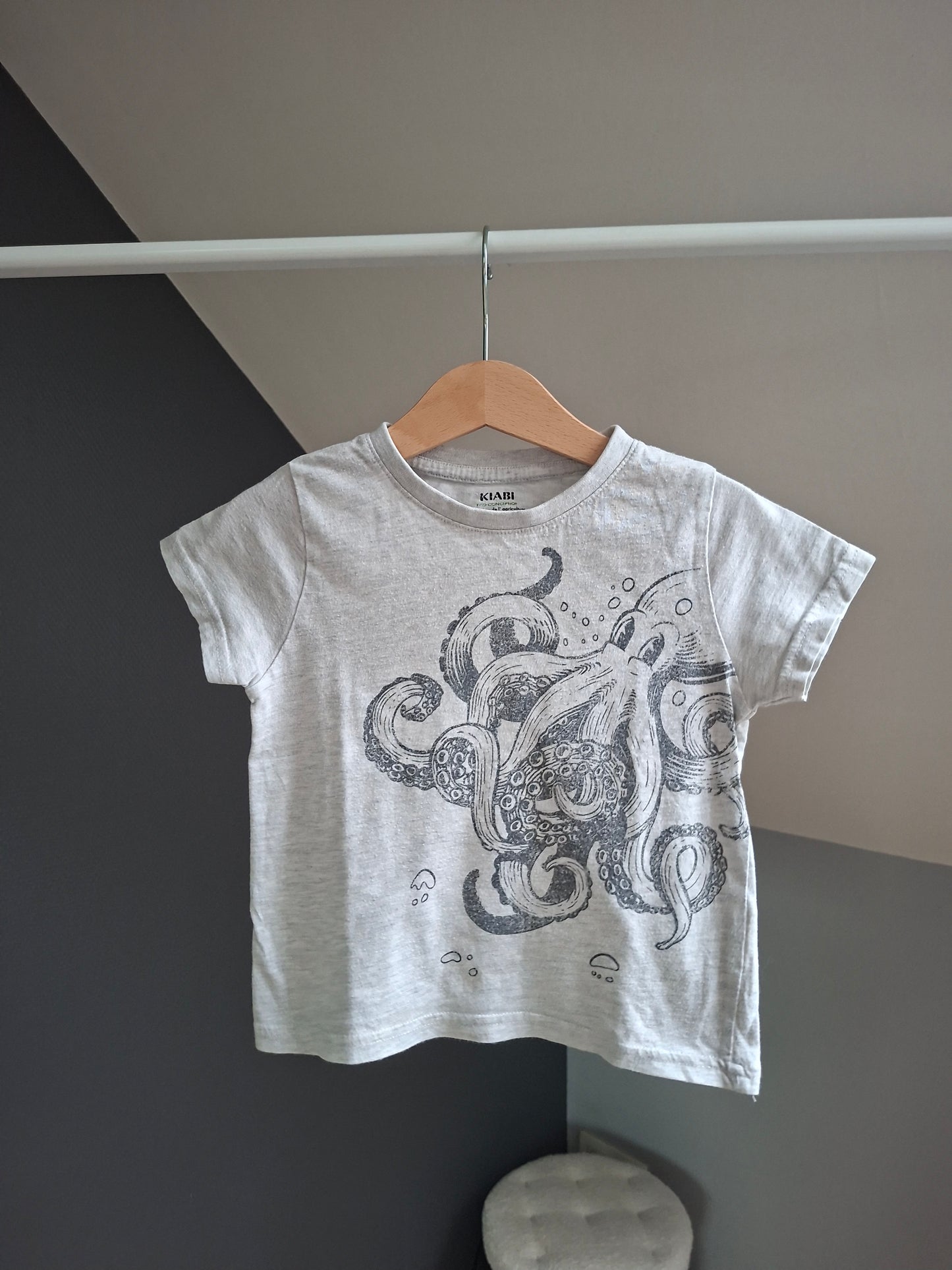 T-shirt pieuvre