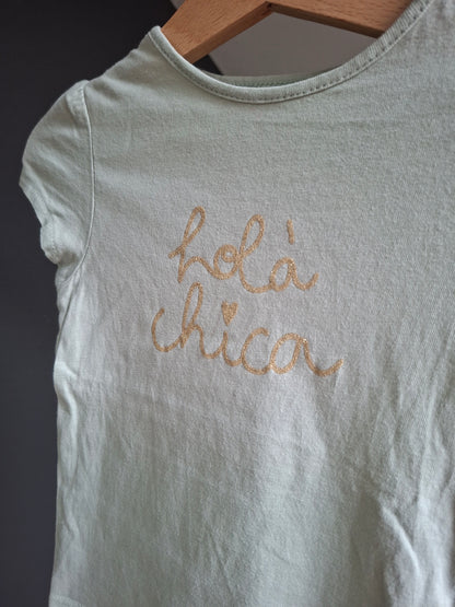 T-shirt "hola chica"