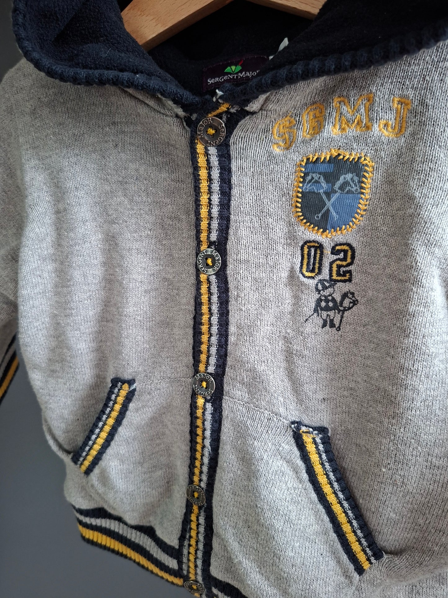 Gilet gris SGMJ