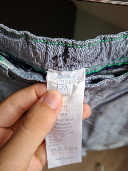 Short bleu clair