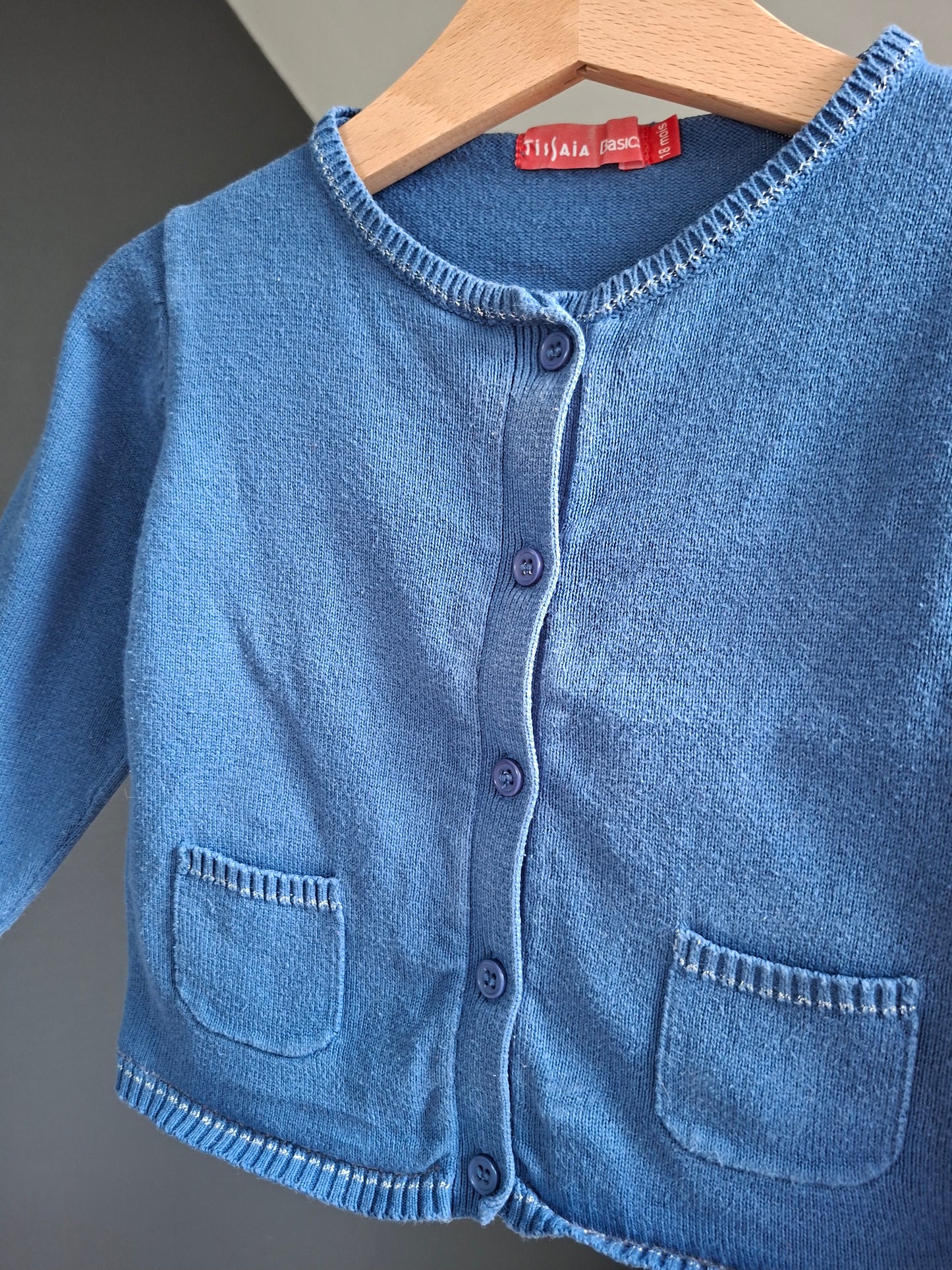 Gilet bleu