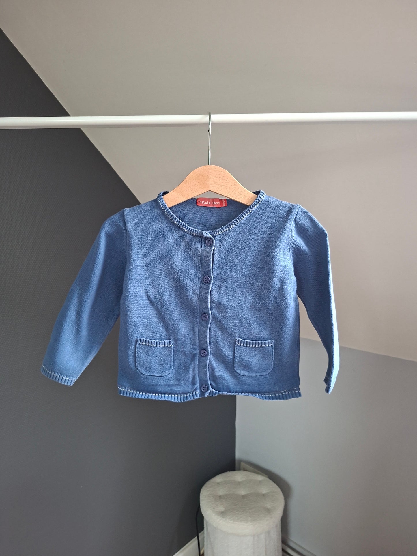 Gilet bleu
