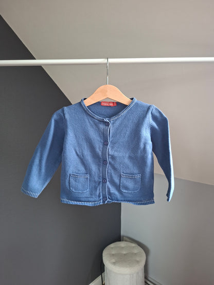 Gilet bleu