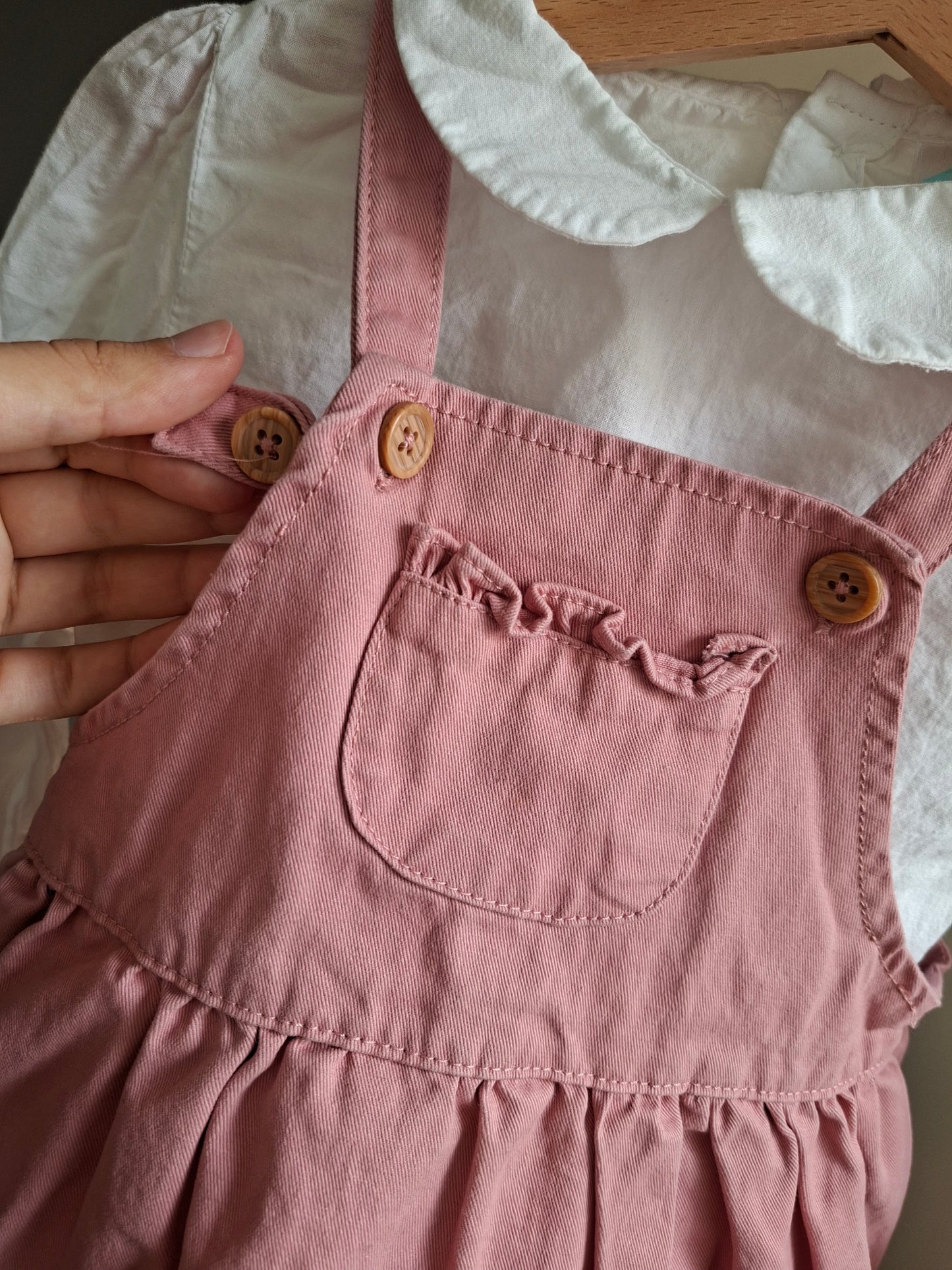 Robe et chemise rose