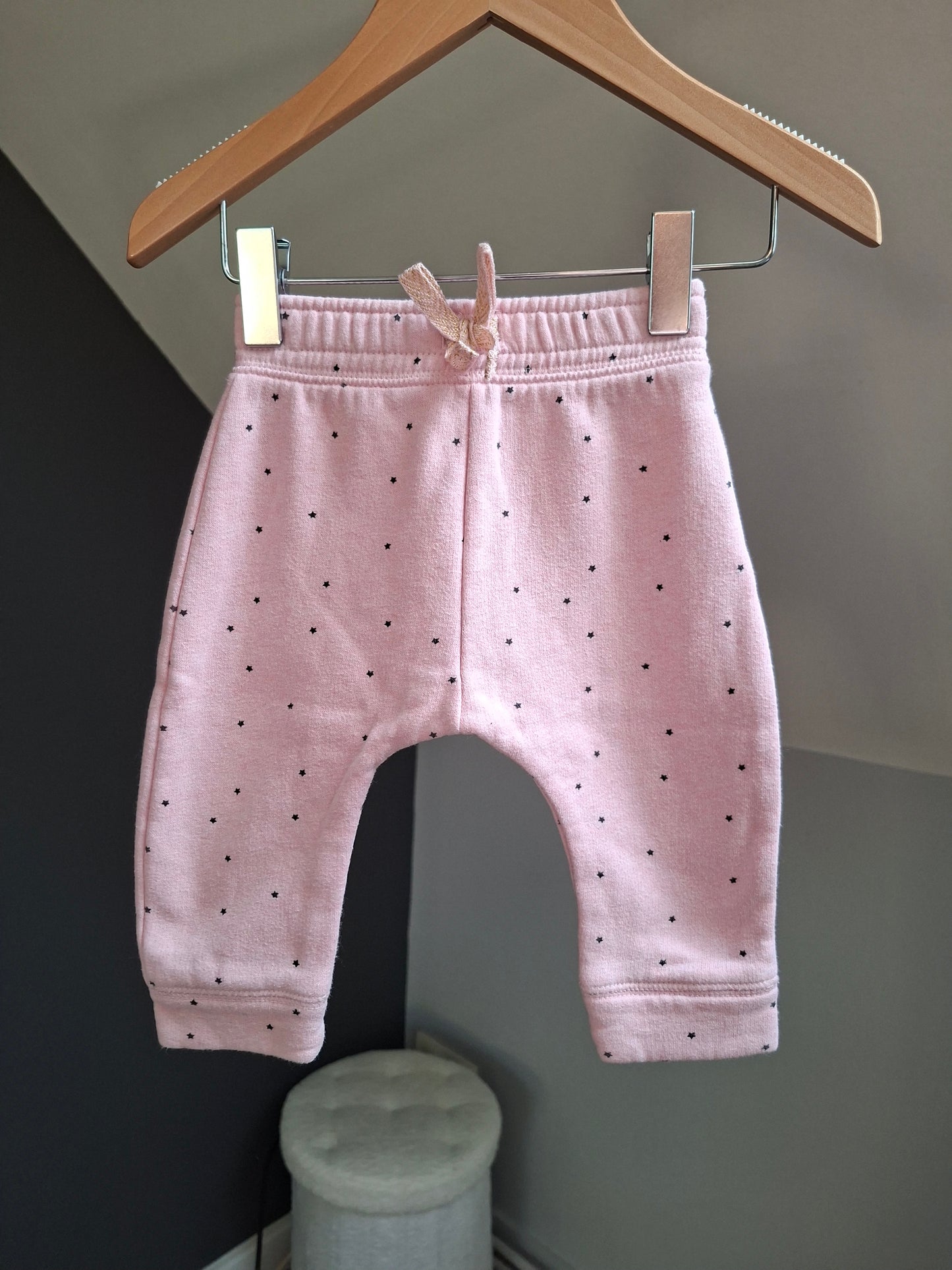 Jogging rose étoiles